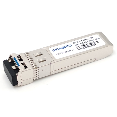 De Vezelkanaal 1310nm 10km van SFP+ 10G FC DOM LC SMF Optische Modulezendontvanger