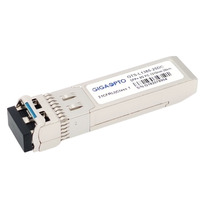 Van het de Vezelkanaal van SFP+ 8G FC DOM van de de Zendontvangermodule SMF 1310nm 25km LC