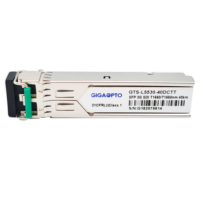 BR-sdi/hd-sdi/3g-SDI Dubbele Zenders 1550nm 40km Dubbele Vezelmodule niet MSA Pinout