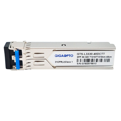 3G SDI Dubbele Optische SM Zenders 1310nm 40km Video Pathologische Patronenmodule niet MSA Pinout
