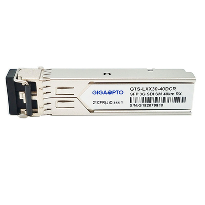 3G digitale Video Enige Ontvangersmodule 1310nm 40km voor sd/hd/3g-SDI MSA Pinout
