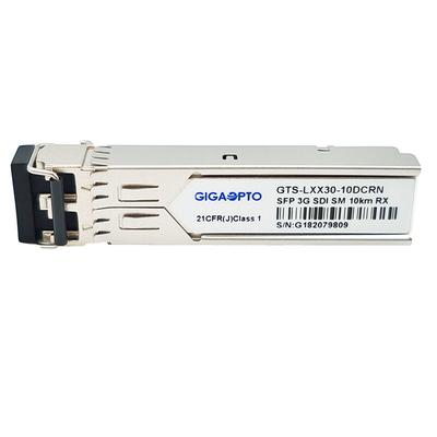 3G video Enige Ontvanger 1310nm 10km Video Pathologische Patronenmodule LC DDM niet MSA Pinout