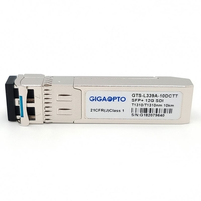Videosfp 1310nm Dubbele Optische de Zendersmodule 10km van MSA niet 12g-SDI LC-DOM