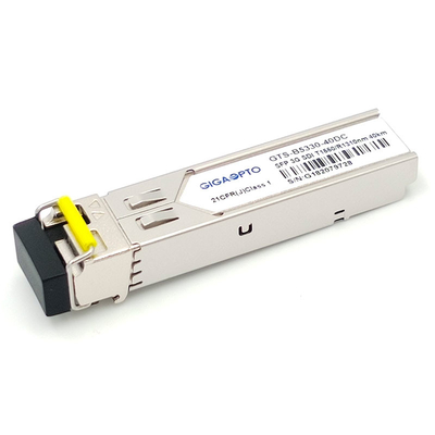 3Gbps de Module van de de Zenderontvanger van MSA SMPTE SFP BiDi TX1550nm RX1310nm 40km voor sd/hd/3g-SDI LC SMF DDM