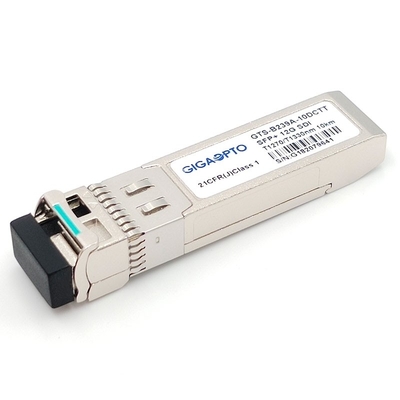 12G SDI SFP+ BiDi de Videosfp Module van Zendontvanger1270nm TX1 1330nm TX2 Dubbele Optische Zenders