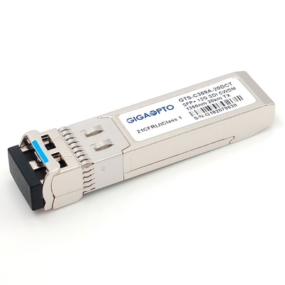 12G SDI CWDM Zendersfp+ Tx 1270~1450nm DFB Zender 20KM LC-DOM MSA Pinout