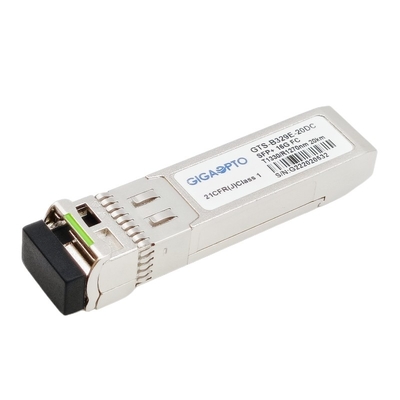 16G FC 20km SFP+-de Zendontvangermodule TX1330 RX1270nm van het Vezelkanaal