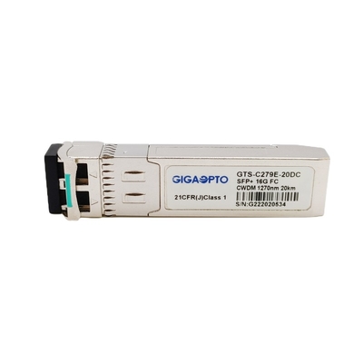 CWDM-de Module 1270nm-1610nm 10km Optische Zendontvanger16g SFP+ Module SMF van het Vezelkanaal