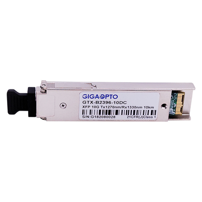 De Tweerichtings Optische Zendontvanger 1270nm van 10gbase-BX XFP/DOM van 1330nm 10km LC
