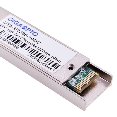 De Tweerichtings Optische Zendontvanger 1270nm van 10gbase-BX XFP/DOM van 1330nm 10km LC