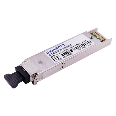 LC DOM 10Gbps BIDI XFP ELR Optische Zendontvangermodule 1270nm/1330nm 20km