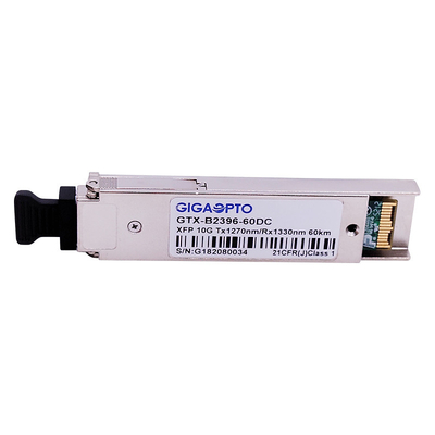 de Module van de de Vezelzendontvanger van 10Gbps BIDI XFP ER60 1270nm/1330nm 60km DOM