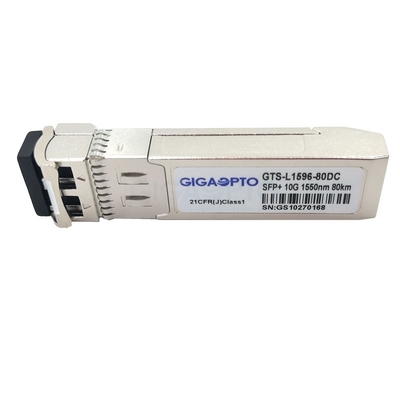 1550nm-Compatibele Zendontvangers 80km SMF van 10gbase-Zr Cisco voor SFP-10g-Zr