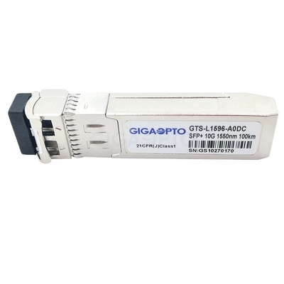 100km 1550nm Cisco de Compatibele Module 10GBASE van de Vezelzendontvanger eZR