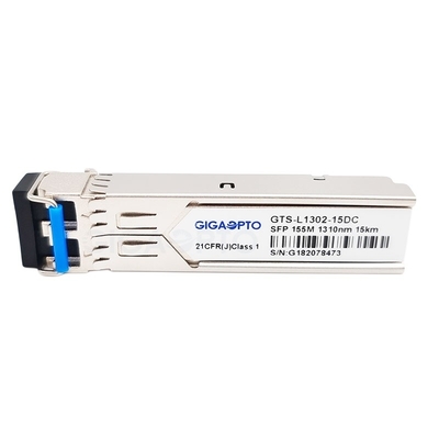 155Mbps Compatibele Optische de Zendontvangermodule 1310nm 15km van SFP Cisco MFELX1