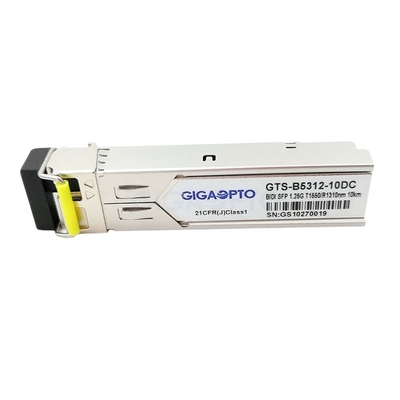 Module 10km van de TX1550nmrx1310nm Cisco 1000base-BX SFP Zendontvanger voor SMF GLC-bx-10D