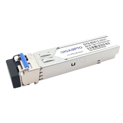 1000base-BX Compatibele SFP de Zendontvangermodule TX1310nm RX1550nm 20km van Cisco GLC-bx-20U