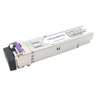 1000base-BX SFP 1490nm/de Zendontvanger LC 120km van 1550nm Cisco BIDI voor SMF-GLC-bx120-u