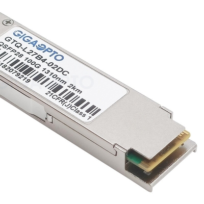 QSFP28 optische Zendontvangermodule 2km SMF LC voor Cisco qsfp-100g-cwdm4-s