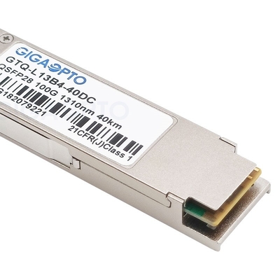 QSFP28 40km Optische de Zendontvangermodule van SMF LC voor Cisco qsfp-100g-er4l-s