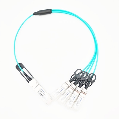 Doorbraak Cisco qsfp-4x10g-AOC Compatibele QSFP+ aan 4x10G SFP+