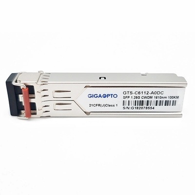 1000base-CWDM de Compatibele Zendontvangers van Cisco 100km SMF voor CWDM-SFP-xxxx-100