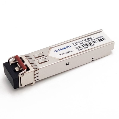 1000base-CWDM Vezelzendontvanger 80km SMF voor Cisco CWDM-SFP-Xxxx