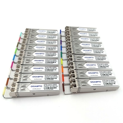 1000Mbps 1270-1610nm SFP CWDM-zendontvanger SMF 20km voor HPE SFP20K-CWxxxx