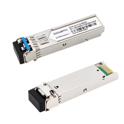 Compatibele HP de Vezelzendontvanger DWDM-SFP1G-xx.xx-80 van 100GHz DWDM ZX