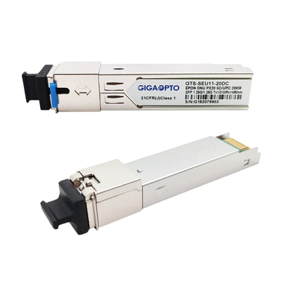 1000BASE-PX20 zendontvanger 20km Sc-Module EPON ONU SFP voor FTTX