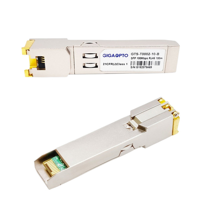 Cisco GLC-FE-t, 100m Zendontvanger rj-45 van Kopersfp de Module van Cat5/6/6a