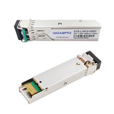 120km Cisco 1G SFP 1550nm Zendontvangermodule voor SMF GLC-ezx-sm-120