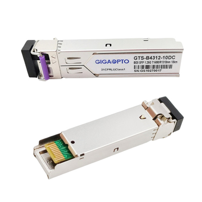 1000base-BX de Zendontvanger van Cisco SFP BiDi TX1490nm/RX1310nm SMF 10km voor GLC-bx-D
