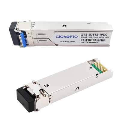 T1310nm/Compatibele SFP BIDI Zendontvanger 10km van R1550nm Cisco GLC-bx-10U