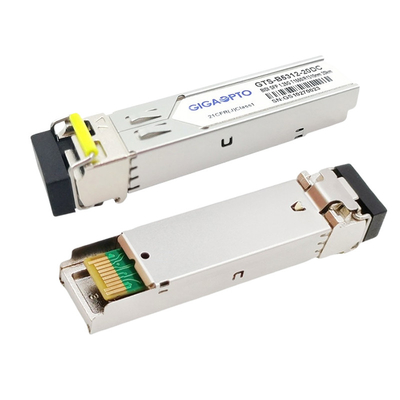 1000base-BX de Zendontvanger van Cisco SFP TX1550nm/RX1310nm 20km SMF GLC-bx-20D