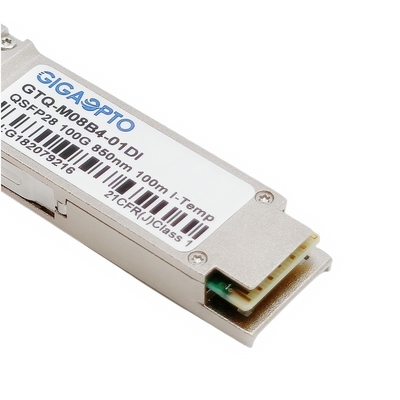 QSFP28 optische Zendontvangermodule 850nm MMF 100m voor Cisco qsfp-100g-sr4-I