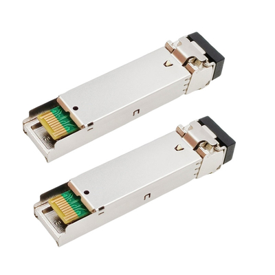 1000base-BX SFP-WDM Zendontvanger Tx1310nm Rx1490nm 10km SMF LC voor HP JD098B