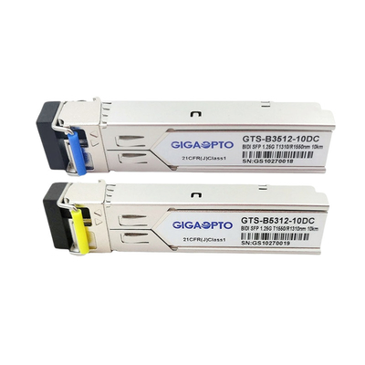 1000BASE WDM BIDI T1310nm R1550nm Zendontvanger 10km Module voor HP SFP-1g-bxd-10
