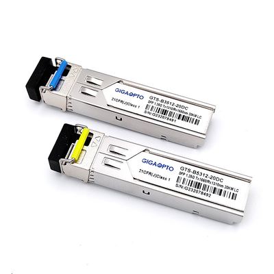 Single-mode fiber SFP 20km transceiver voor gegevensoverdracht over lange afstand