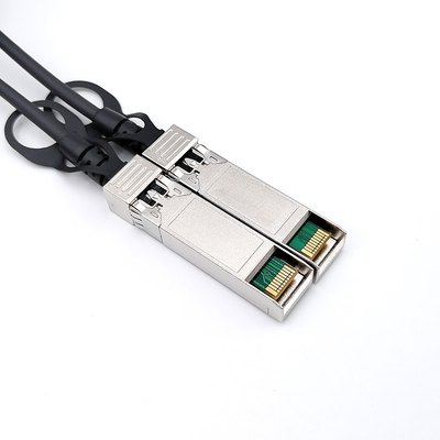10Gbps 30AWG Direct Attach Cable Zwart Kleur voor hoge snelheid dataoverdracht