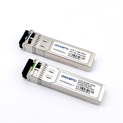 10G SFP+-optische transceiver met PIN/APD-ontvanger 1,5W stroomverbruik